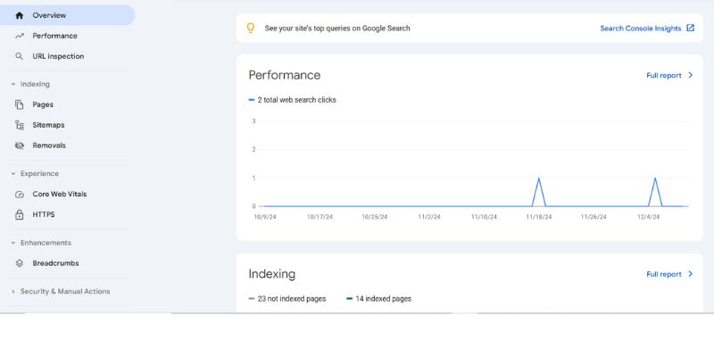 set up search console 